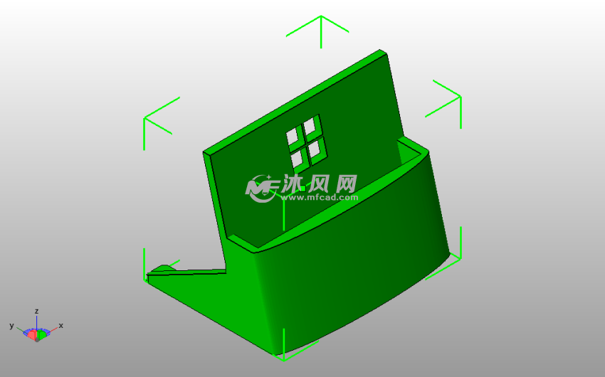 诺基亚1020手机支架斜视图