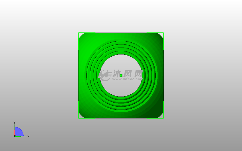 立方体陀螺仪俯视图