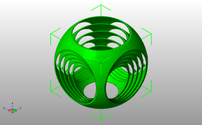 立方体陀螺仪斜视图
