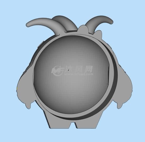 玩具怪兽三维模型