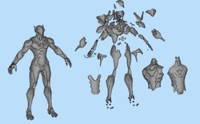 守望先锋三维模型