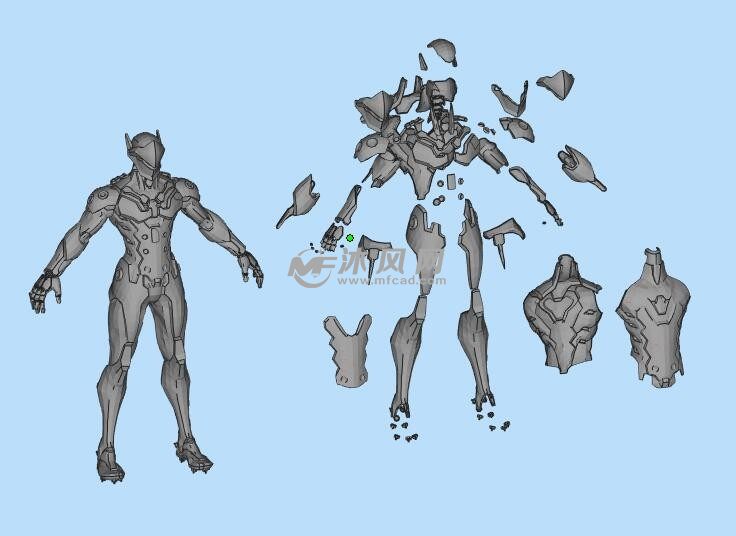 守望先锋三维模型