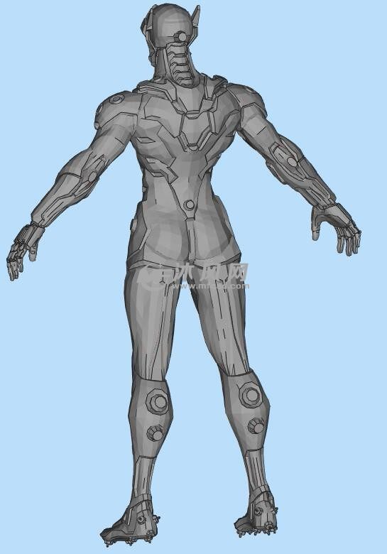 游戏角色三维模型