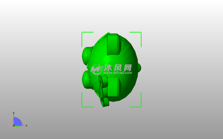 Hello Kitty俯视图