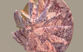 离心风机叶轮结构设计模型（大理石颜色）