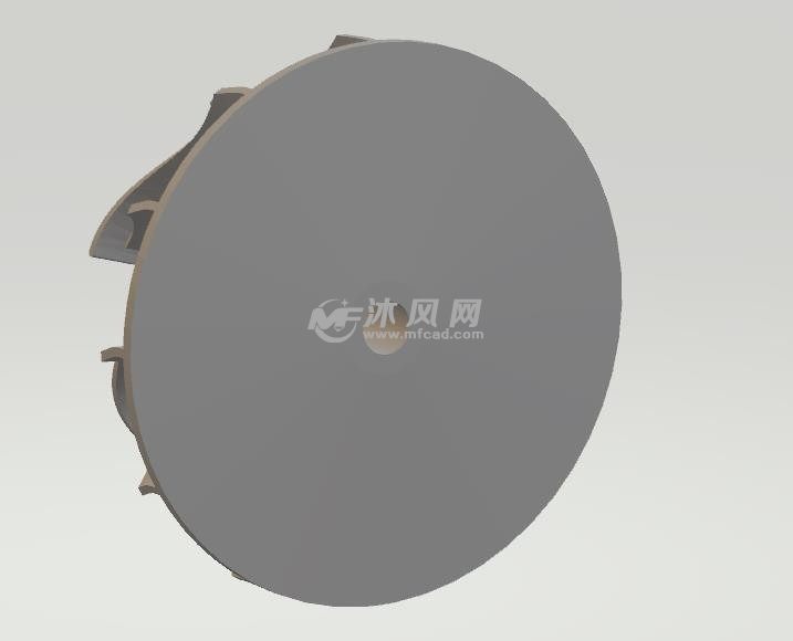 离心风机叶轮结构设计模型（原色）