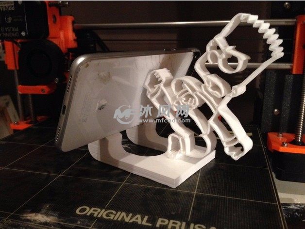 巴特·辛普森手机支架实物图横放手机