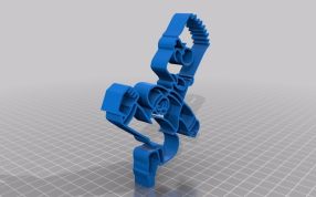 巴特·辛普森手机支架模型图小人