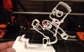 巴特·辛普森手机支架实物图