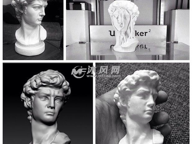 大卫头像效果图