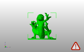 大鳄鱼模型主视图