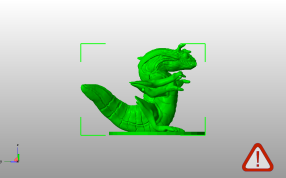 大鳄鱼模型侧视图