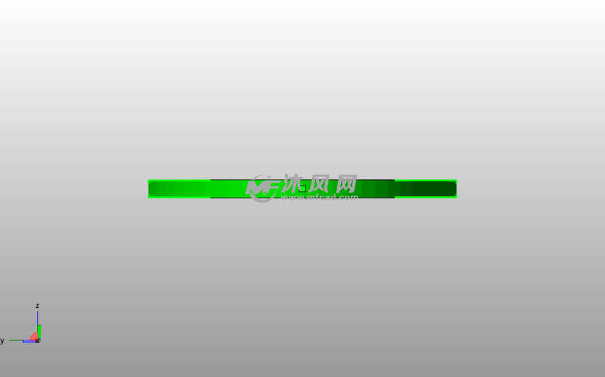 道奇Ram钥匙链侧视图