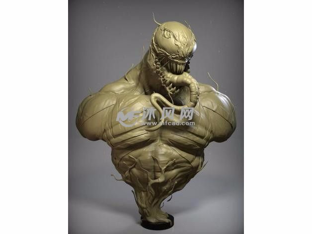  毒液（Venom）半身像