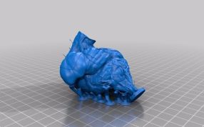  毒液（Venom）半身像-身体