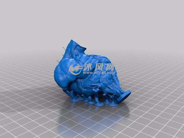  毒液（Venom）半身像-身体