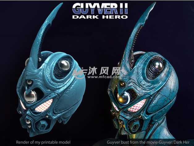 盖弗头盔模型效果图