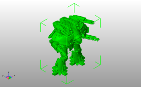火星军阀泰坦斜视图