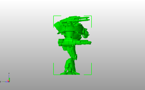 火星军阀泰坦侧视图