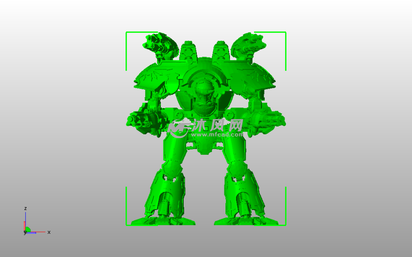 火星军阀泰坦主视图