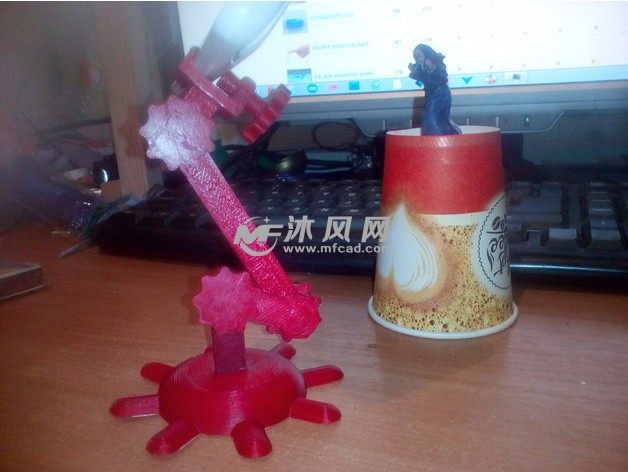 简单手机支架-未放置手机