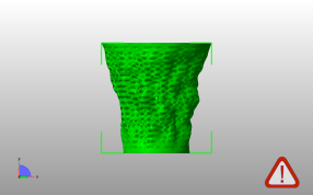 脚本生产的花瓶主视图