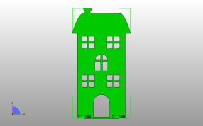 楼房剪贴画俯视图