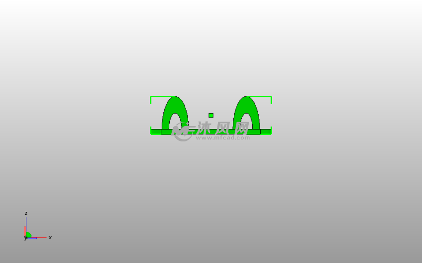 楼房剪贴画主视图