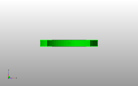 绿色小草头带主视图