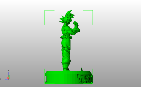 七龙珠孙悟空侧视图