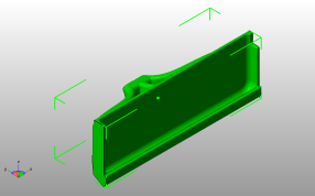 三星Tab4手机支架斜视图