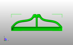 三星Tab4手机支架俯视图