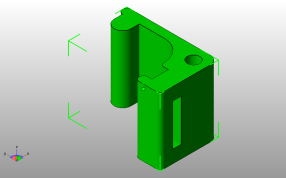 通用手机支架斜视图