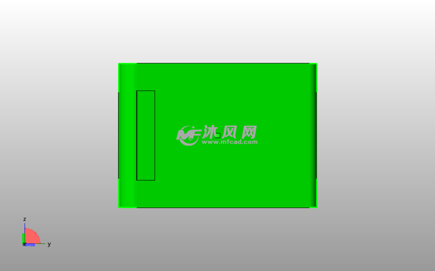 通用手机支架底视图