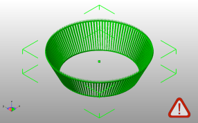 鲜花幼苗防护罩斜视图