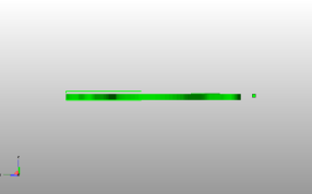 小狗书签模型侧视图