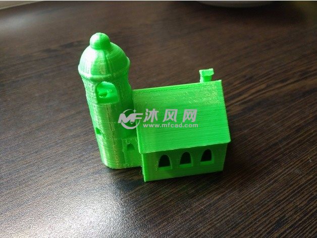 小教堂模型实物图