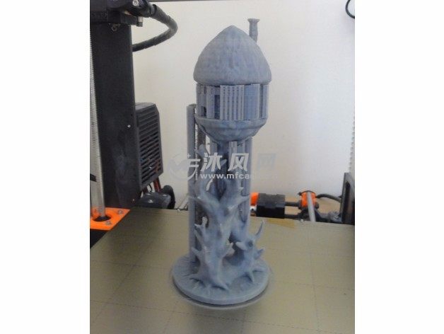 小树屋模型-主视图