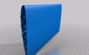  3D打印麻雀滑翔机机翼内侧