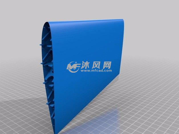  3D打印麻雀滑翔机机翼内侧