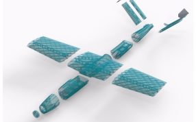  3D打印麻雀滑翔机结构图打开