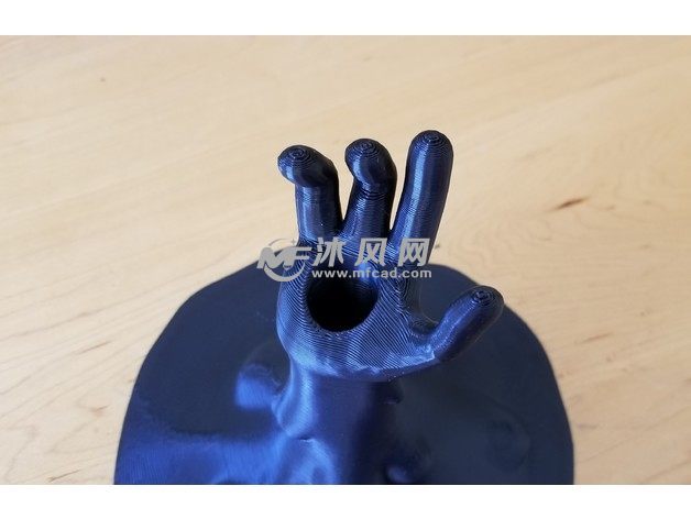 掌心处安装塔的槽