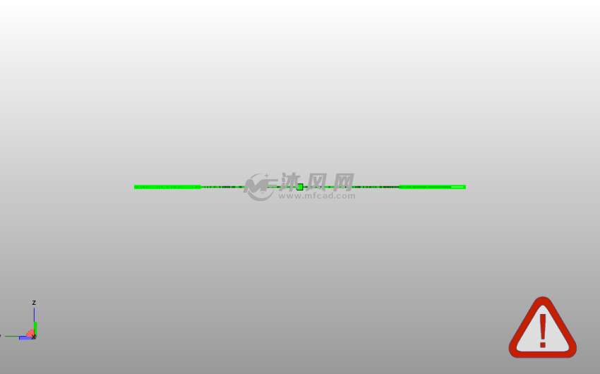 3D艺术线条主视图
