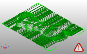 3D艺术线条斜视图