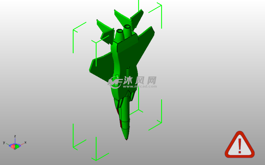 F-15战斗机斜视图