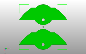 Mini Cooper Logo钥匙链底视图