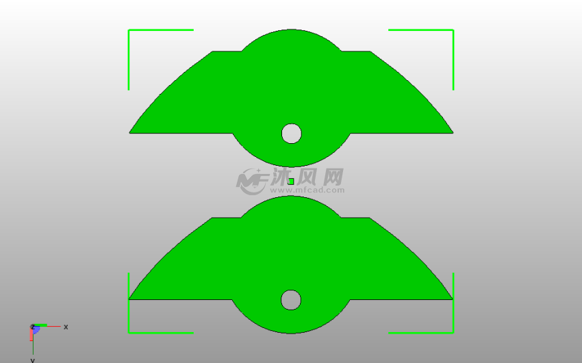 Mini Cooper Logo钥匙链底视图