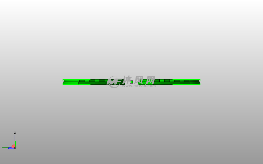 Mini Cooper Logo钥匙链侧视图