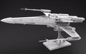 X翼星际战斗机模型图