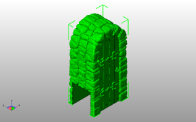 暗黑地牢门关闭斜视图